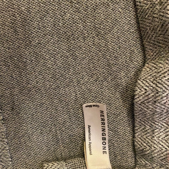 American Apparel Herringbone Cropped Sweater - Picture 2 of 3